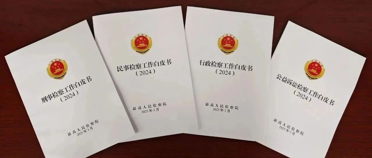 乳交
发布2024年“四大检察”工作白皮书：透过数据和案例看“2024检察答卷”